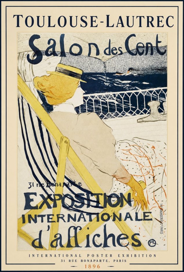 Toulouse-Lautrec Salon Des Cent No1 - Affiche