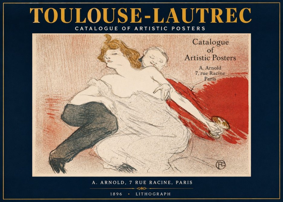 Toulouse-Lautrec Catalogue of Artistic Posters No2 - Affiche