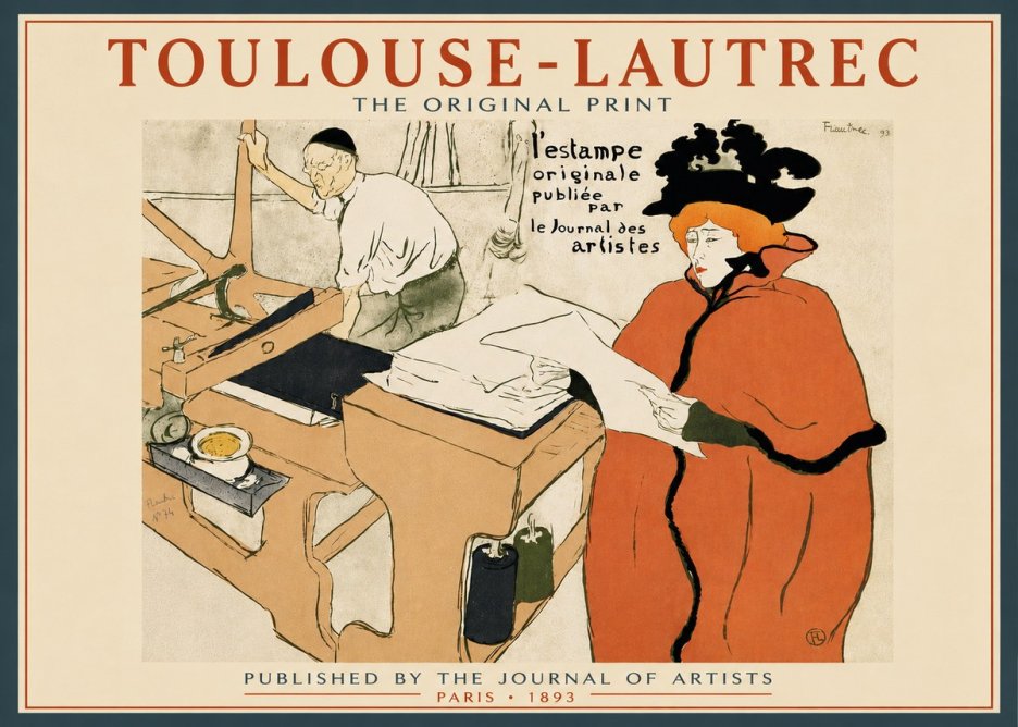 Toulouse-Lautrec L'estampe Originale No5 - Affiche