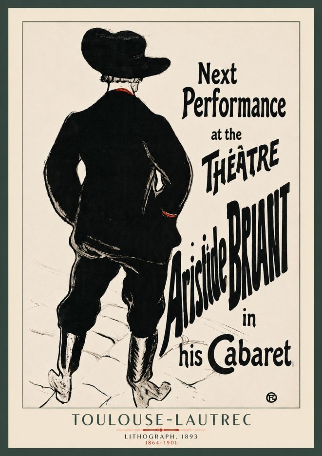 Toulouse-Lautrec Next Performance at the Théâtre Aristide Bruant in His Cabaret No3 - Affiche