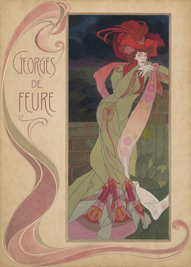 Georges de Feure Georges De Feure I No2 - Affiche
