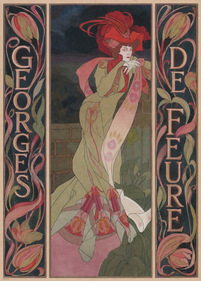 Georges de Feure Georges De Feure I No6 - Affiche
