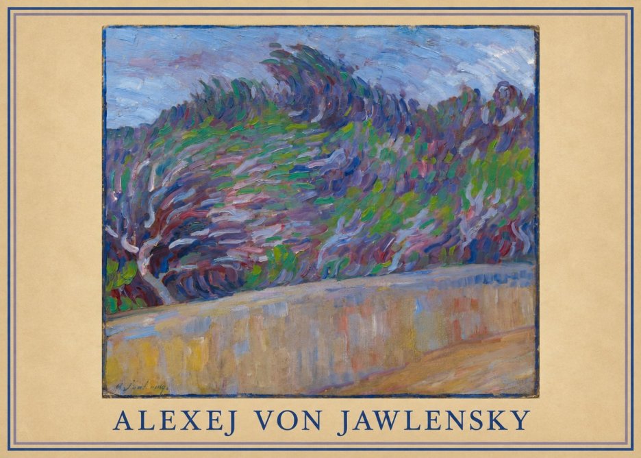 Alexej von Jawlensky Windy Landscape No4 - Affiche