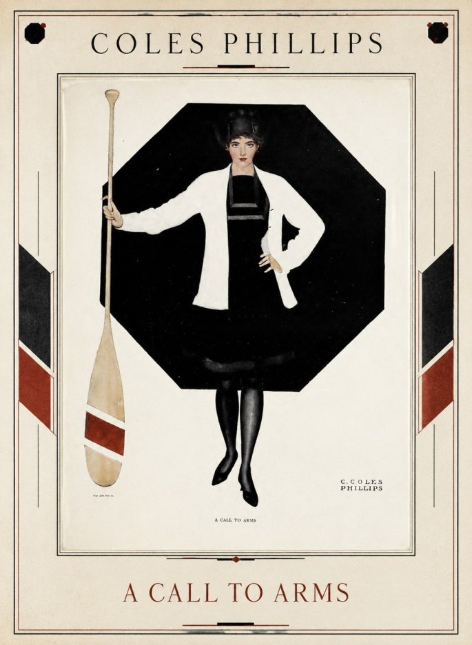 Coles Phillips A Call to Arms No3 - Affiche