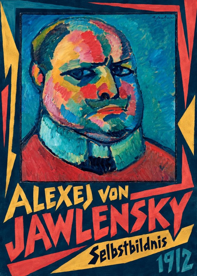 Alexej von Jawlensky Selbstbildnis No2 - Affiche