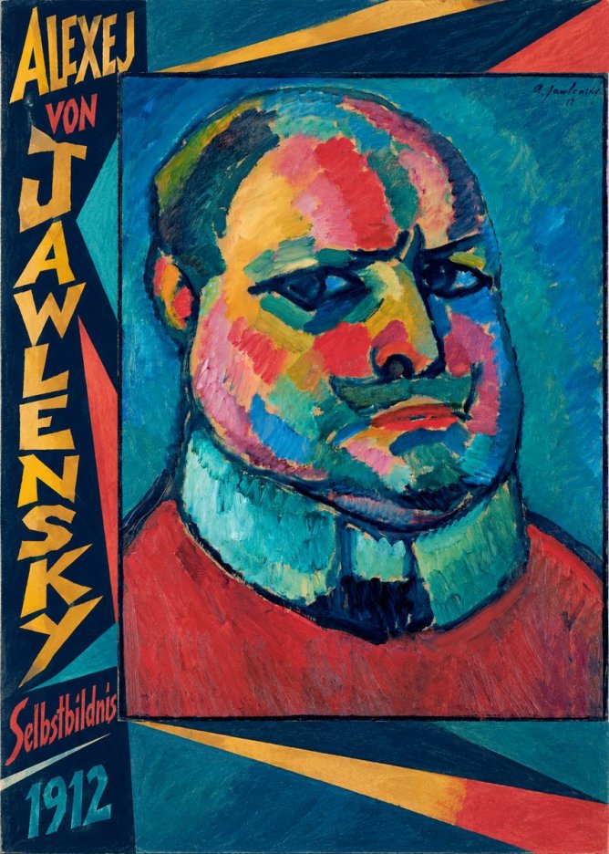 Alexej von Jawlensky Selbstbildnis No3 - Affiche