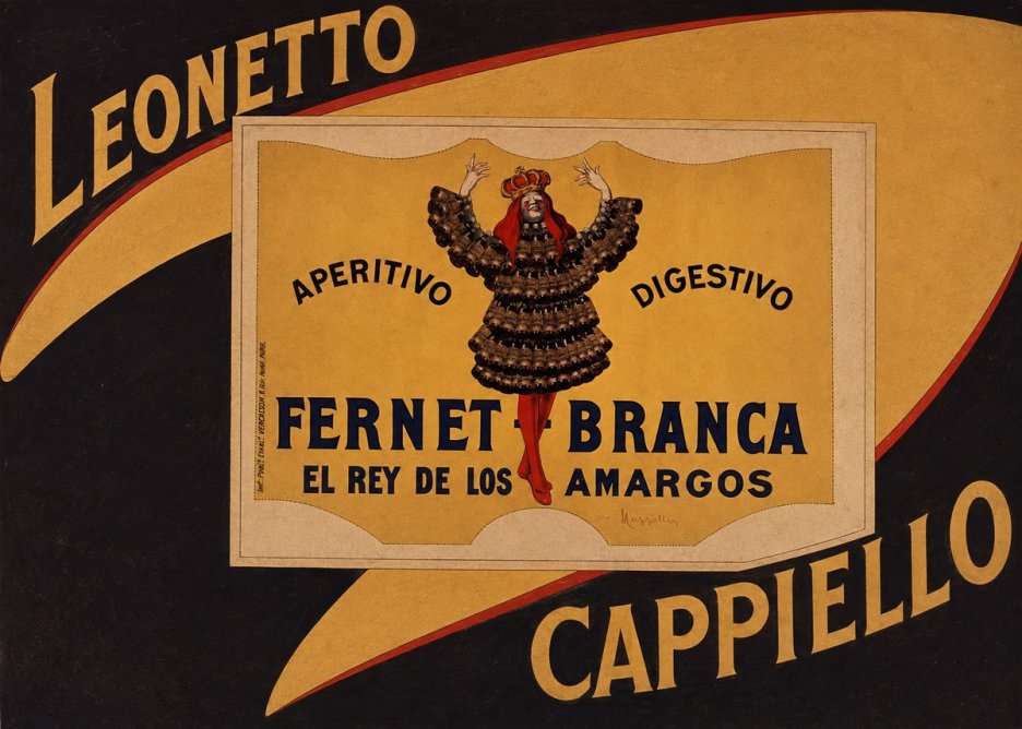 Leonetto Cappiello Fernet Branca No2 - Affiche