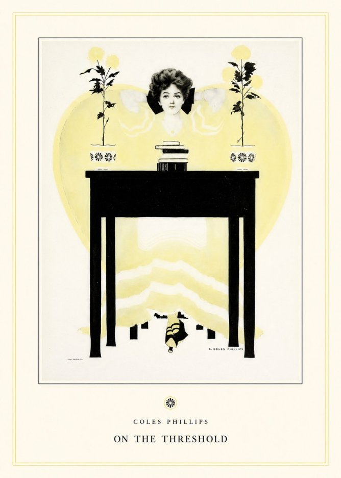Coles Phillips On the Threshold No4 - Affiche