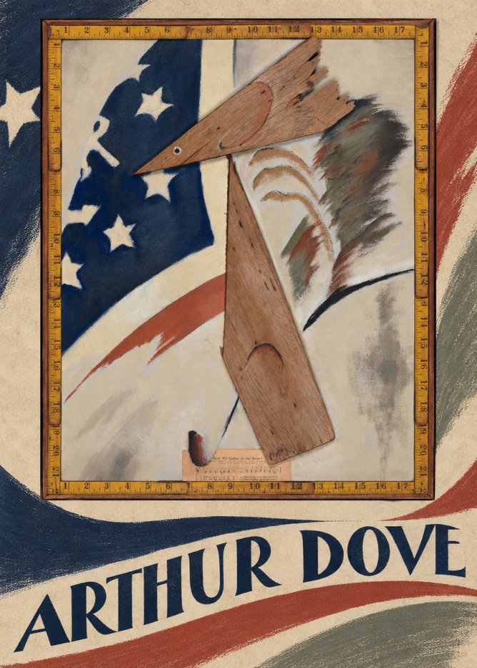 Arthur Dove The Flag No4 - Affiche