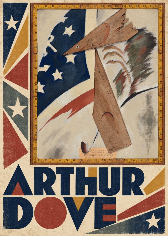Arthur Dove The Flag No6 - Affiche