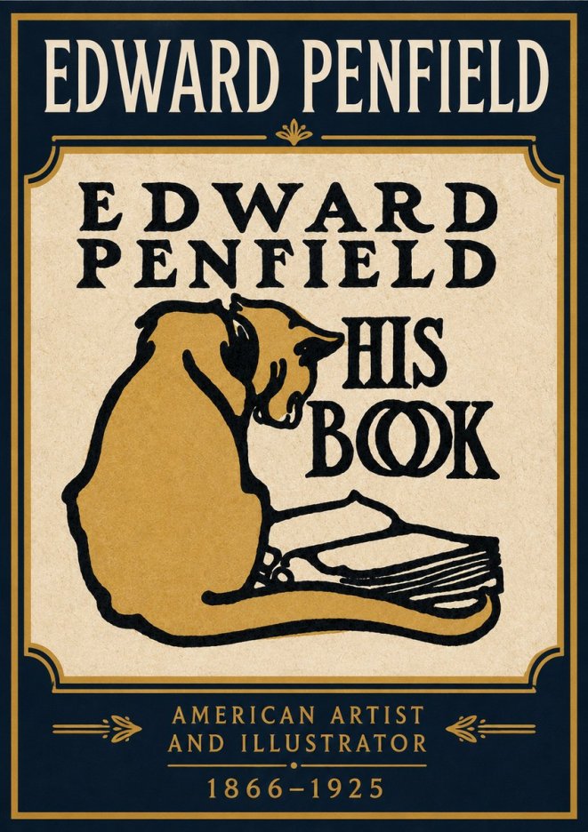 Edward Penfield His Book No3 - Affiche