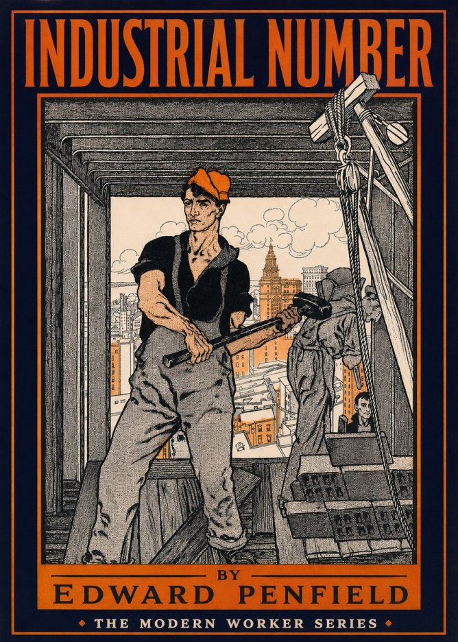 Edward Penfield Industrial Number No2 - Affiche