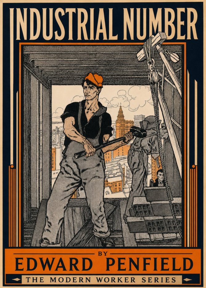 Edward Penfield Industrial Number No4 - Affiche