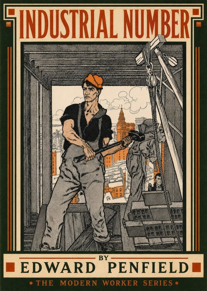 Edward Penfield Industrial Number No6 - Affiche