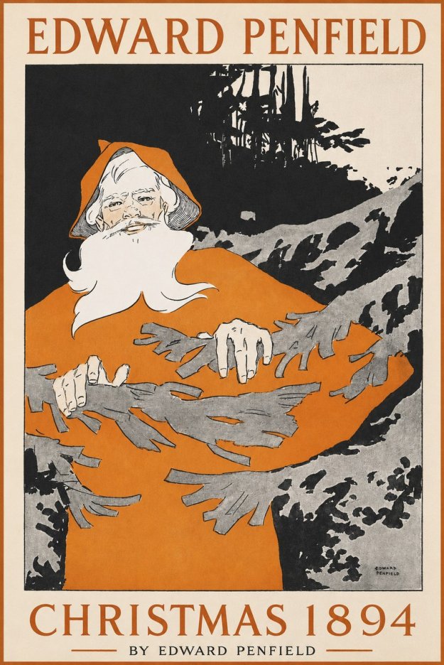 Edward Penfield Christmas 1894 No1 - Affiche