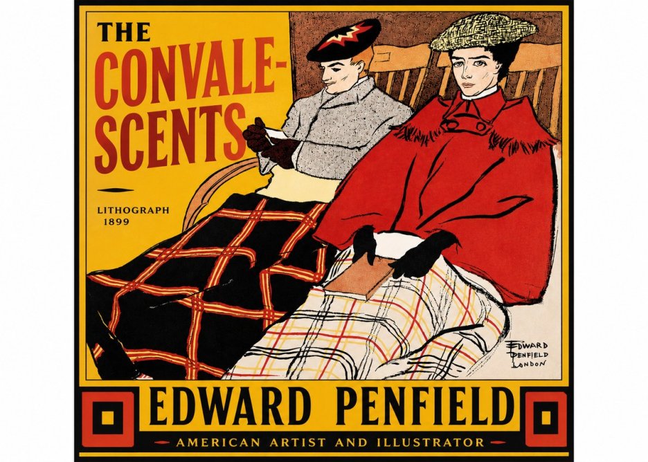 Edward Penfield The Convalescents No3 - Affiche