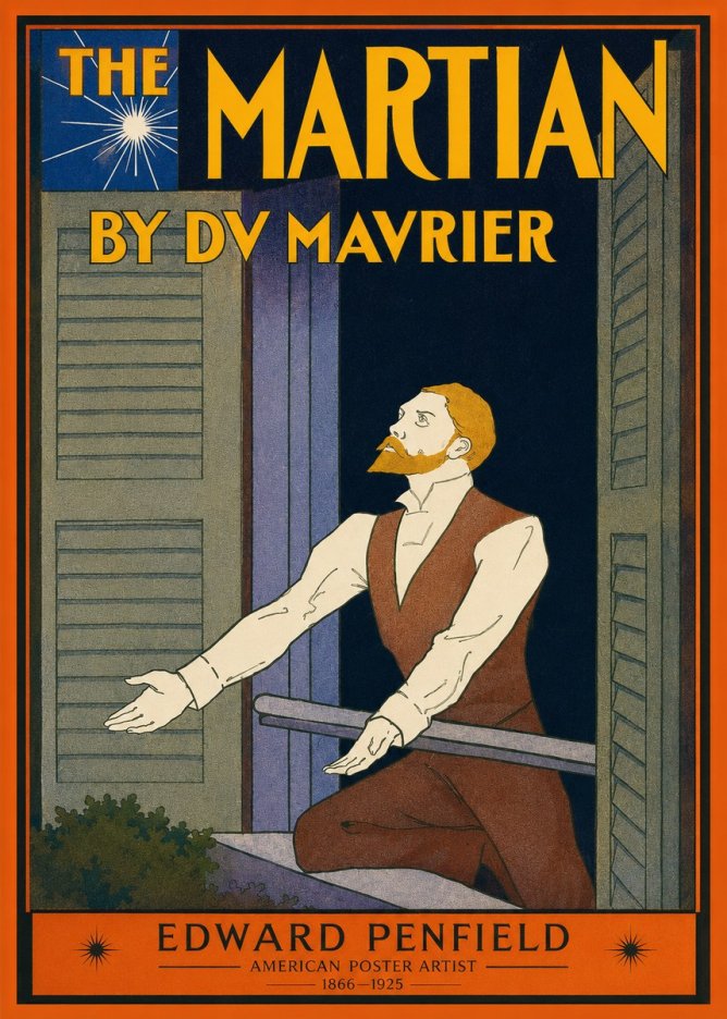 Edward Penfield The Martian by Dv Mavrier No2 - Affiche