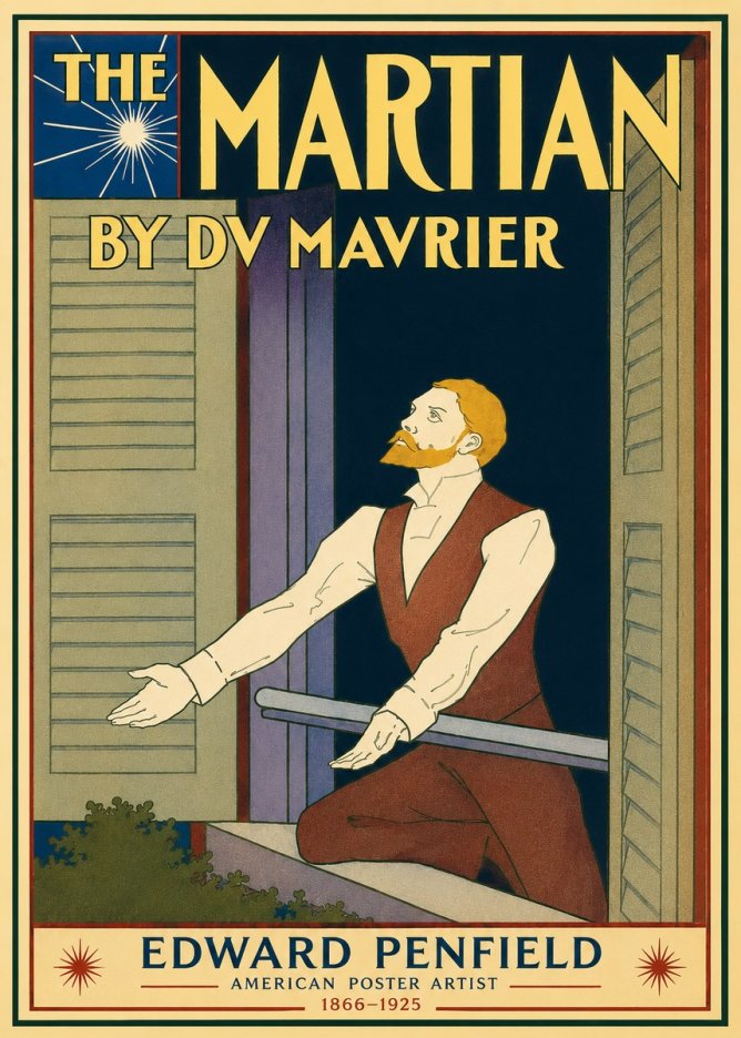 Edward Penfield The Martian by Dv Mavrier No3 - Affiche