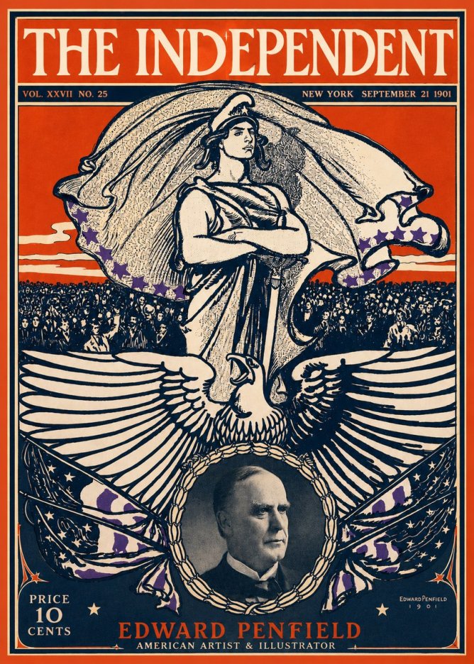Edward Penfield The Independent No2 - Affiche