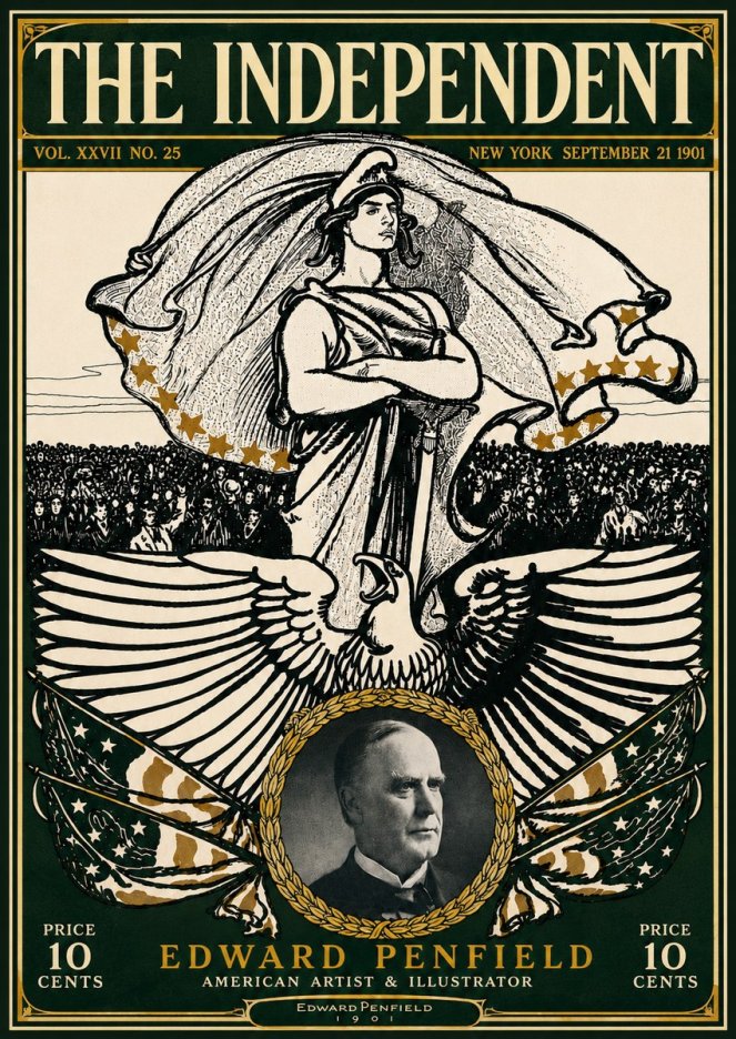 Edward Penfield The Independent No4 - Affiche