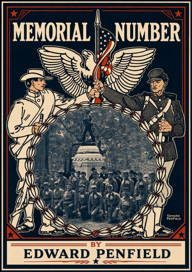 Edward Penfield Memorial Number No4 - Affiche