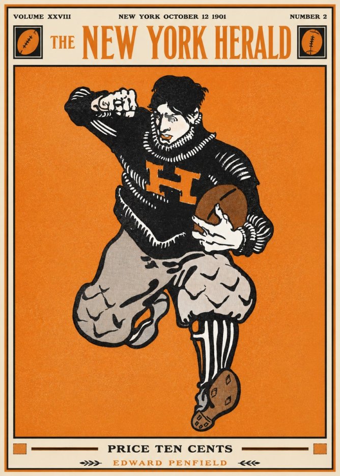 Edward Penfield The New York Herald No1 - Affiche