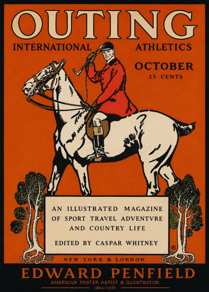 Edward Penfield Outing No2 - Affiche