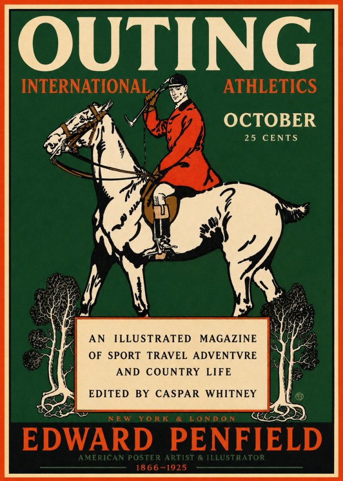 Edward Penfield Outing No3 - Affiche