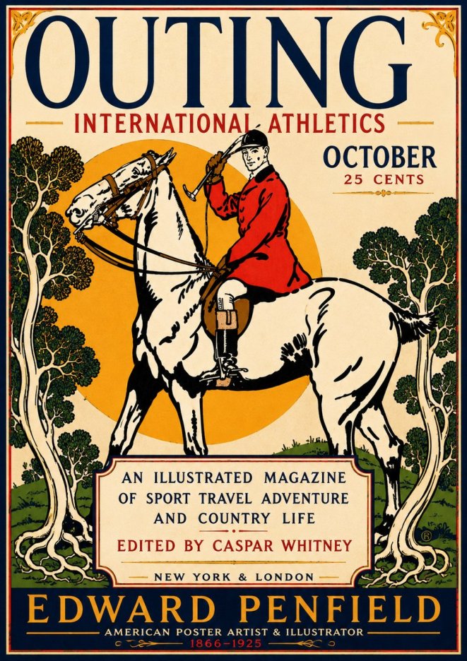 Edward Penfield Outing No5 - Affiche