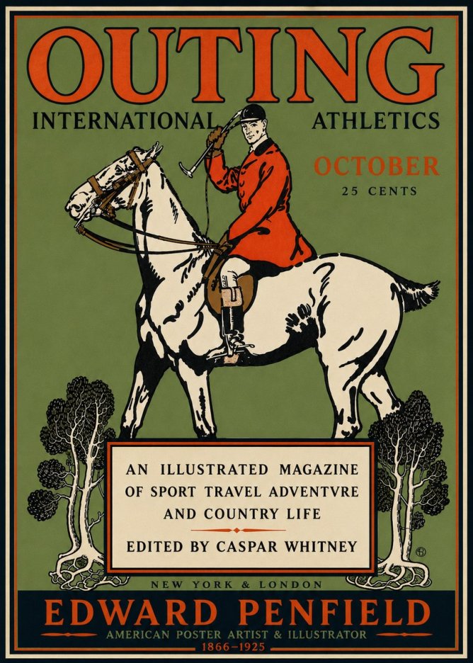 Edward Penfield Outing No6 - Affiche