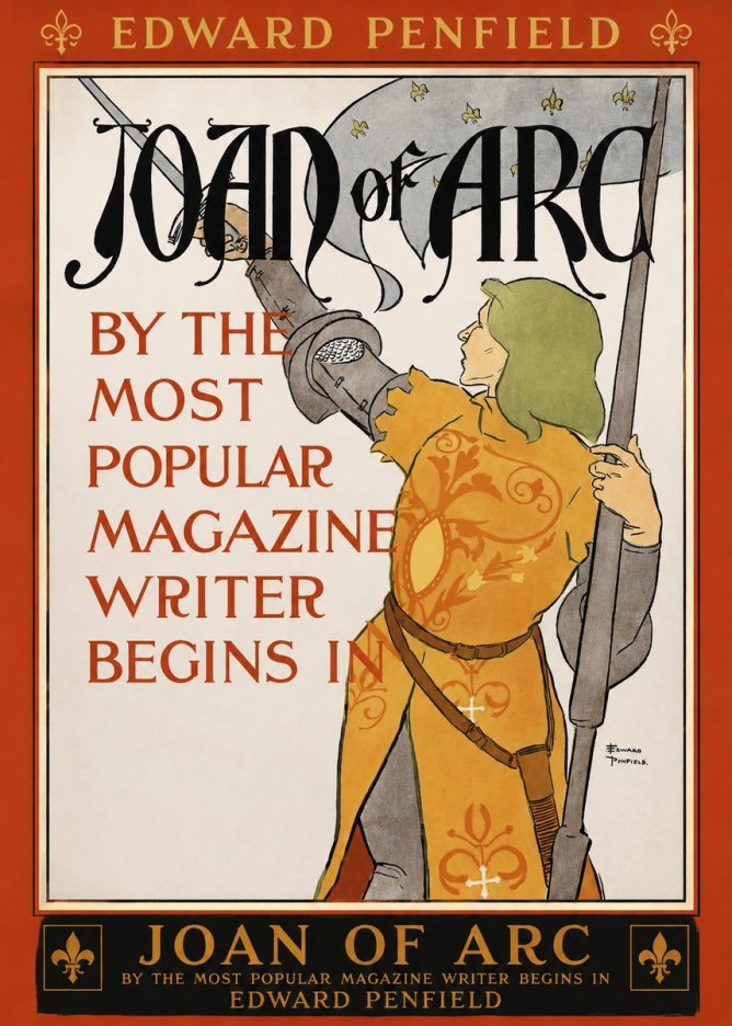 Edward Penfield Joan of Arc No1 - Affiche