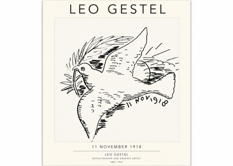 Leo Gestel 11 November 1918 No1 - Affiche