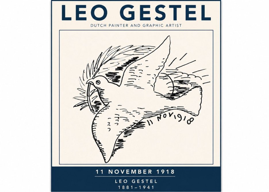 Leo Gestel 11 November 1918 No3 - Affiche