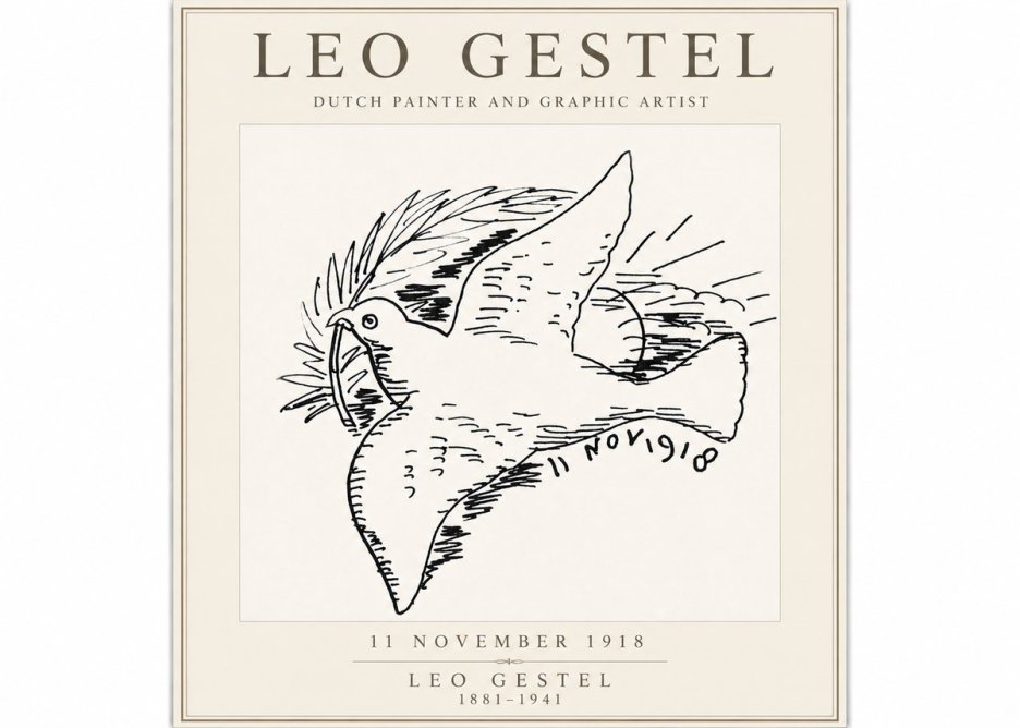 Leo Gestel 11 November 1918 No6 - Affiche