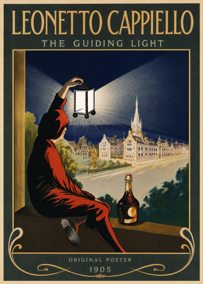 Leonetto Cappiello The Guiding Light No6 - Affiche