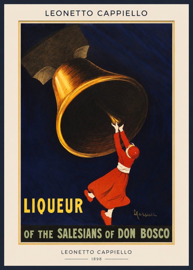 Leonetto Cappiello Liqueur of the Salesians of Don Bosco No1 - Affiche