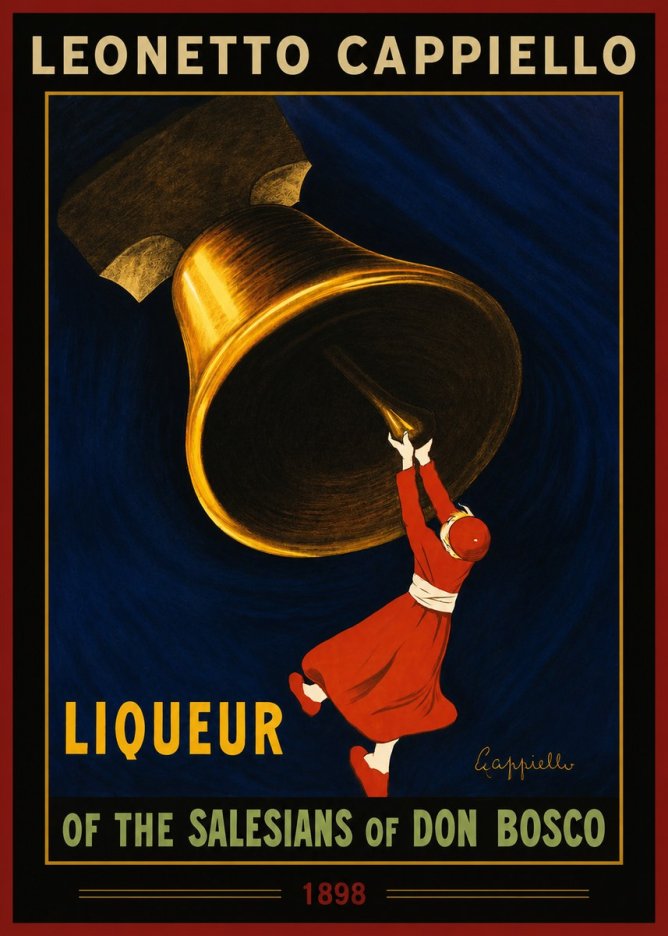 Leonetto Cappiello Liqueur of the Salesians of Don Bosco No2 - Affiche