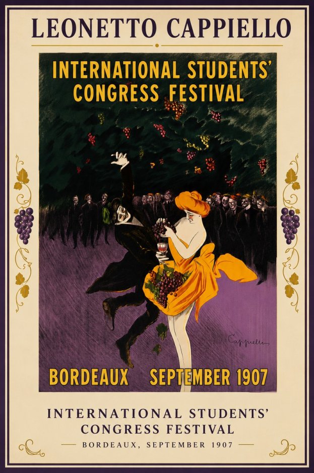 Leonetto Cappiello International Students' Congress Festival No6 - Affiche