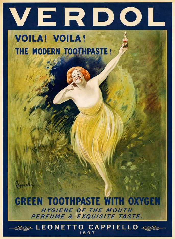 Leonetto Cappiello Verdol No4 - Affiche