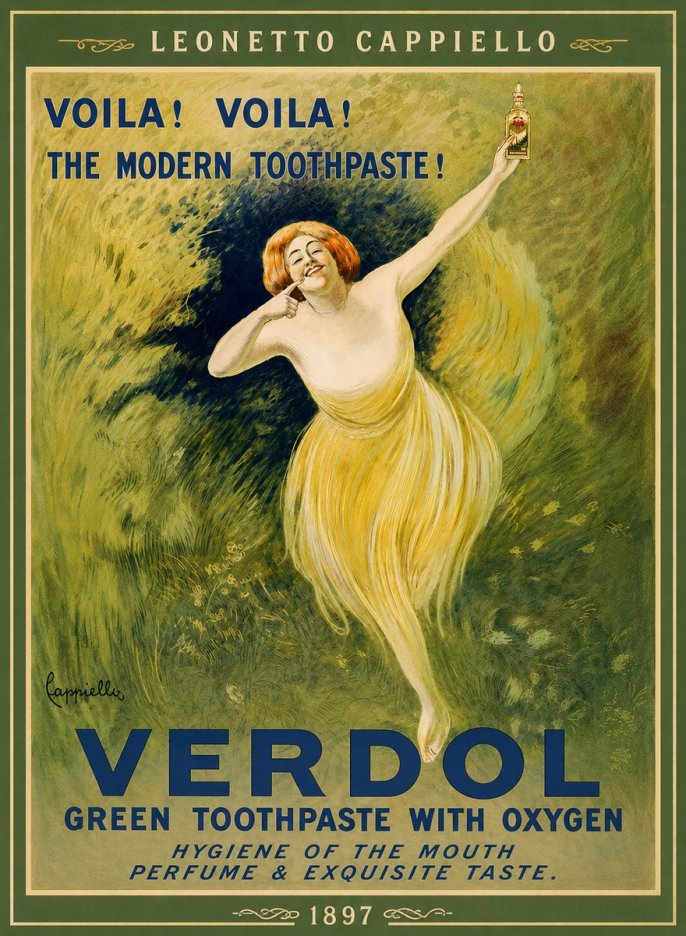Leonetto Cappiello Verdol No5 - Affiche