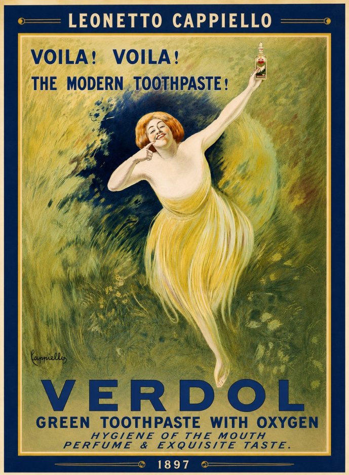 Leonetto Cappiello Verdol No6 - Affiche