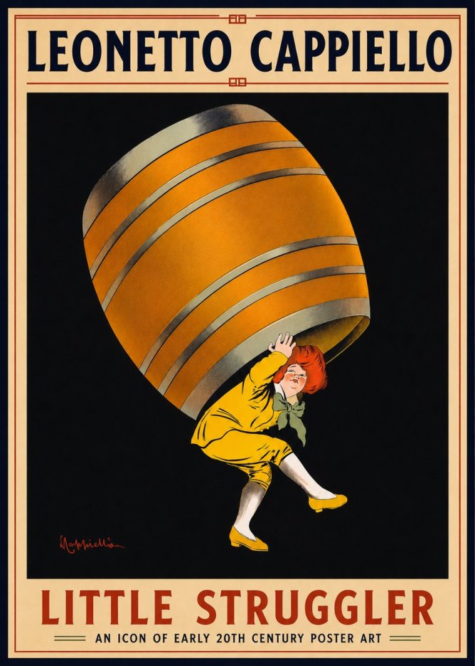 Leonetto Cappiello Little Struggler No5 - Affiche