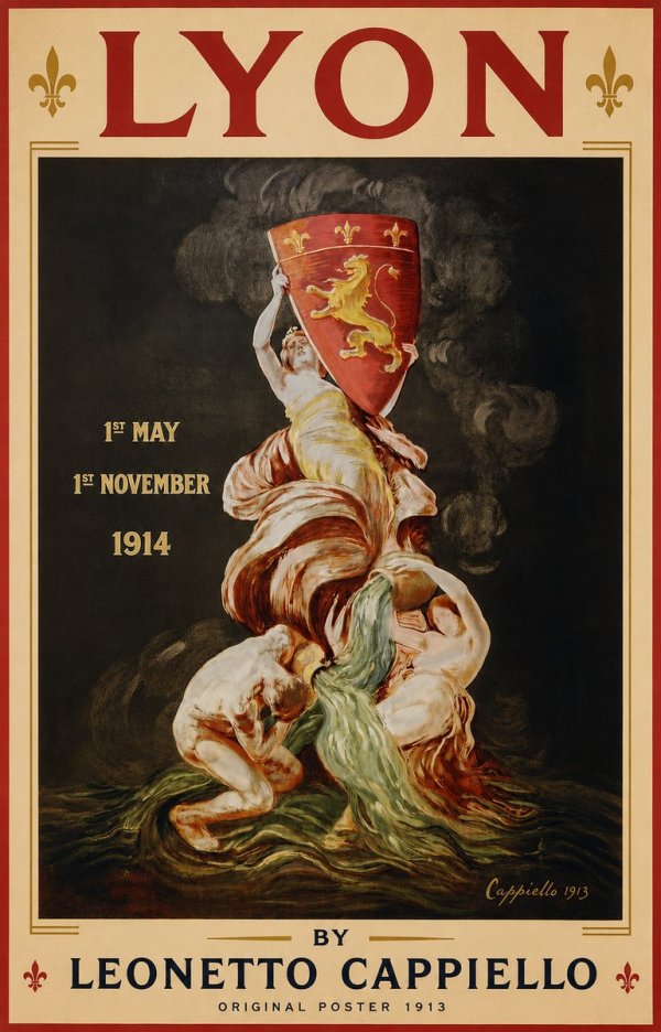 Leonetto Cappiello Lyon No2 - Affiche