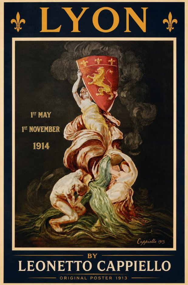 Leonetto Cappiello Lyon No3 - Affiche