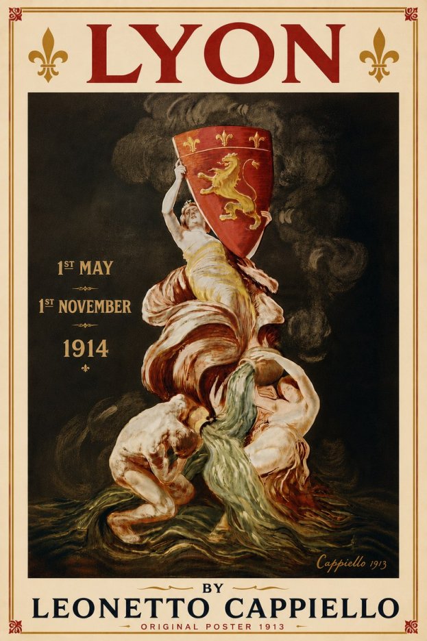 Leonetto Cappiello Lyon No6 - Affiche