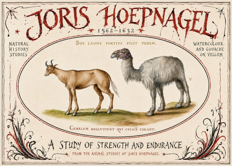 Joris Hoefnagel A Study of Strength and Endurance No6 - Affiche