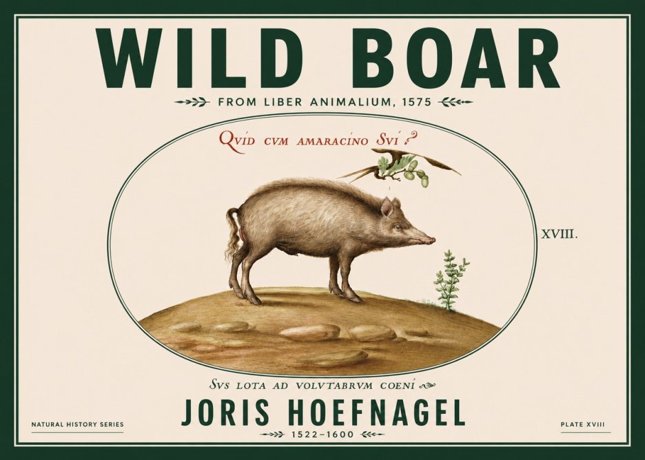 Joris Hoefnagel Qvid Cvm Amaracino Svi? No6 - Affiche