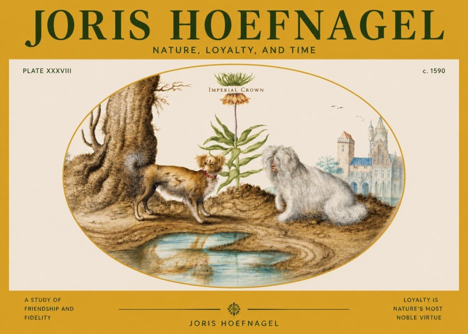 Joris Hoefnagel A Study of Friendship and Fidelity No3 - Affiche