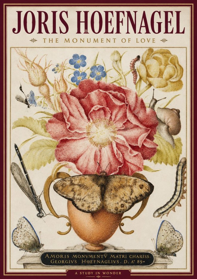 Joris Hoefnagel Monument of Love No5 - Affiche
