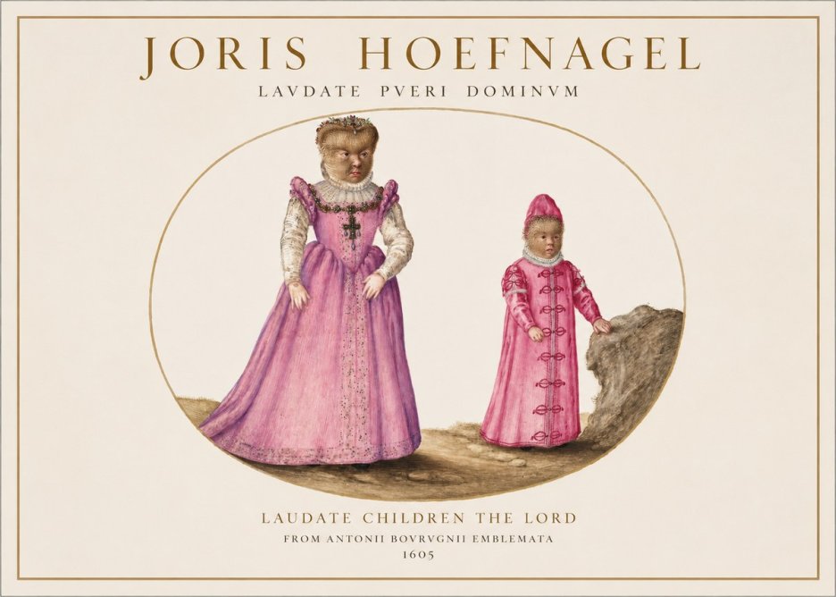 Joris Hoefnagel Laudate Pueri Dominum No3 - Affiche